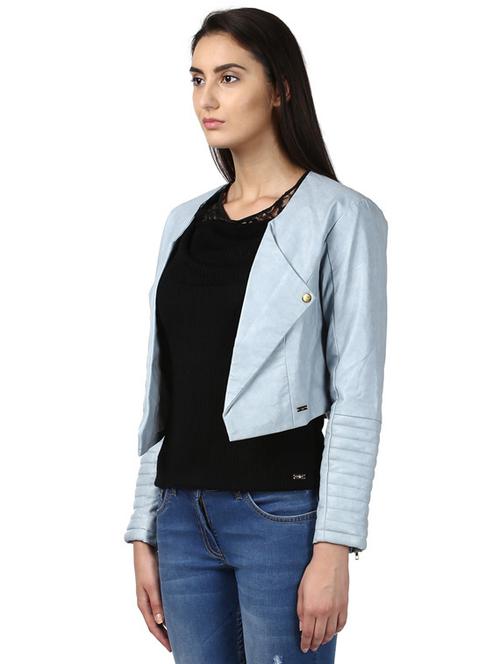lapel neck solid blazer - 18046488 - Very Small Image - 1
