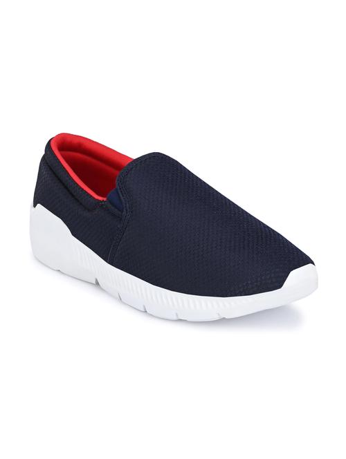 navy mesh sport shoes - 18046888 - Very Small Image - 1