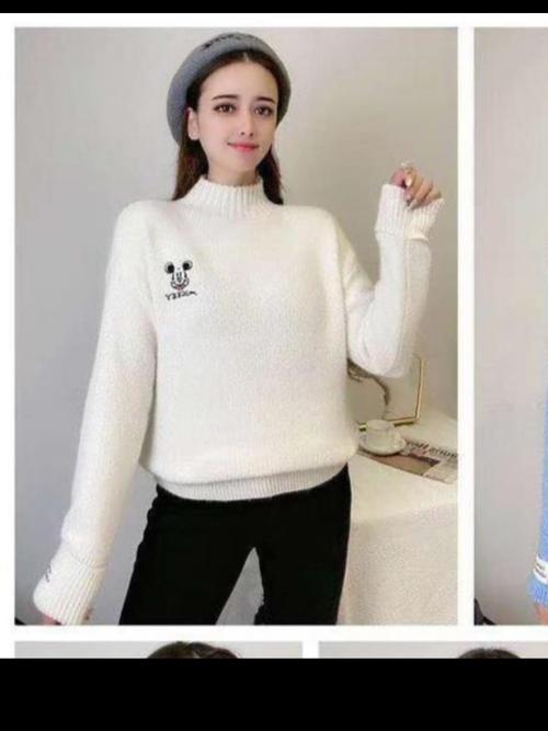 ladies full sleeve sweaters - 18047036 - Very Small Image - 1
