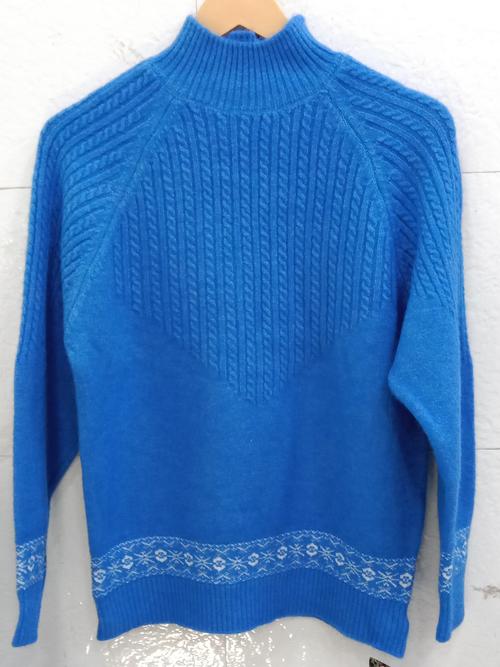 ladies full sleeve sweater 100% wool - 18047078 - Very Small Image - 1