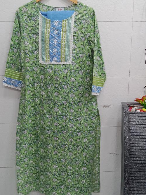 straight kurta with pant and dupatta - 18047368 - Very Small Image - 1