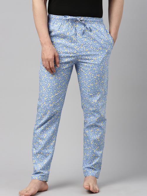 light blue printed pyjama - 18047459 - Very Small Image - 1