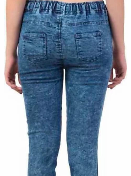 dark blue linen jeans - 18047913 - Very Small Image - 1