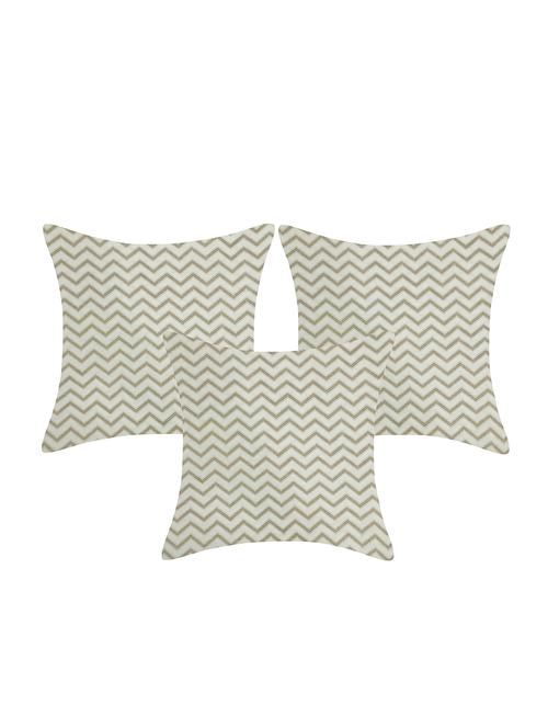 texstylers pure cotton reversible all over print 12x12 inches jaipuri cushion cover, set of 3 - 18048490 - Very Small Image - 1