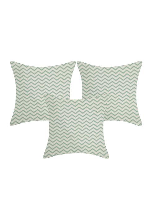 texstylers pure cotton reversible all over print 12x12 inches jaipuri cushion cover, set of 3 - 18048491 - Very Small Image - 1