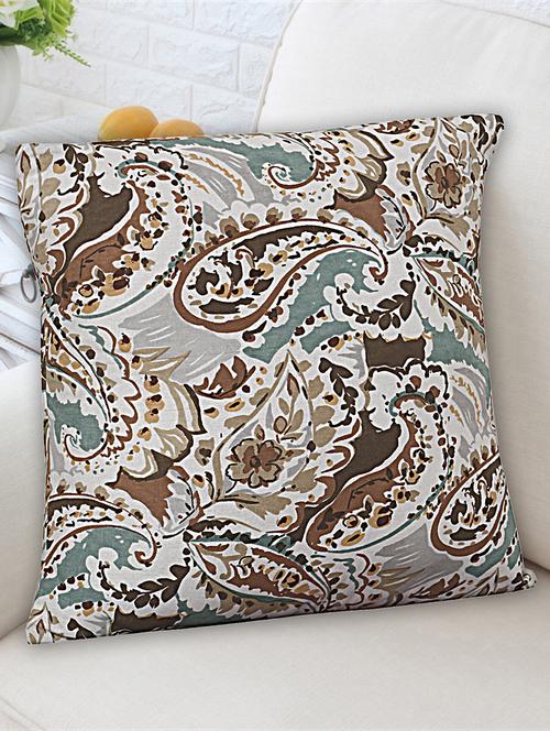 texstylers pure cotton reversible all over print 12x12 inches jaipuri cushion cover, set of 5 - 18048524 - Very Small Image - 1