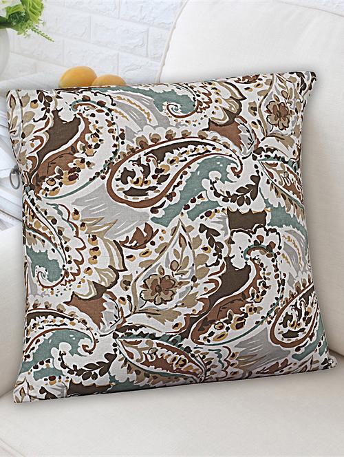 texstylers pure cotton assorted reversible all over print 16x16 inches jaipuri cushion cover, set of 5 - 18048636 - Very Small Image - 1