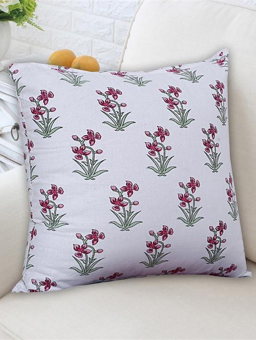 texstylers pure cotton assorted reversible all over print 16x16 inches jaipuri cushion cover, set of 5 - 18048640 - Very Small Image - 1