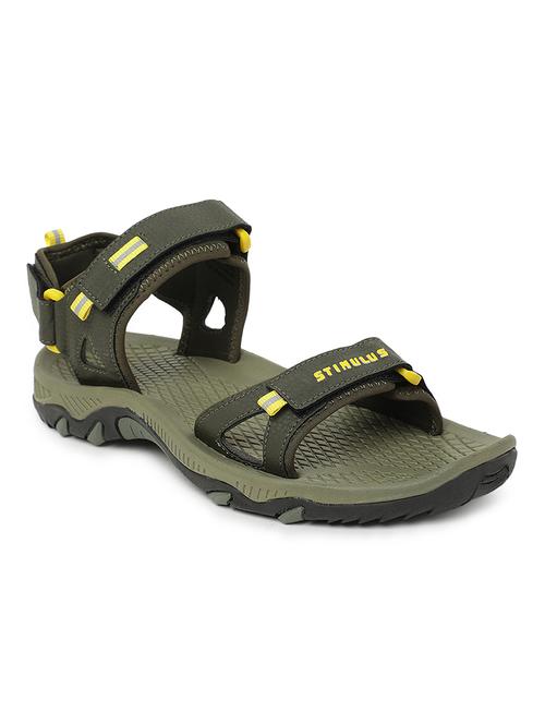 green fabric back strap floaters - 18049281 - Very Small Image - 1