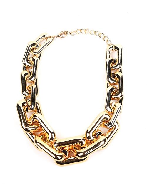 chunky shiny gold chain - 18049971 - Very Small Image - 1