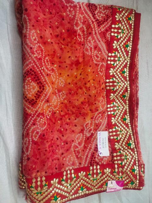 georgette sarees - 18050071 - Very Small Image - 1