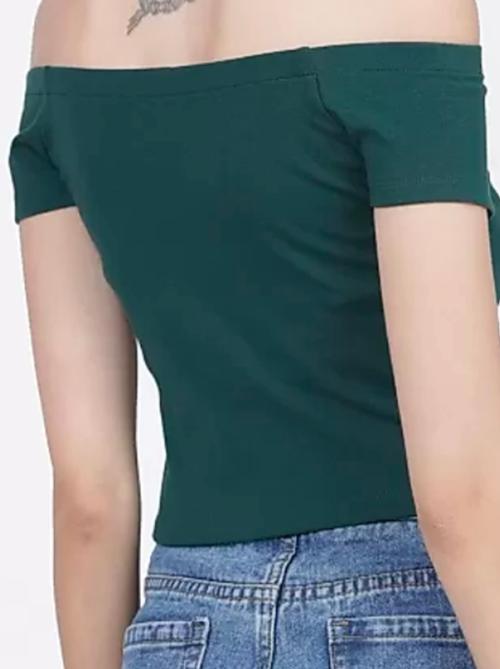 green hosery top - 18050252 - Very Small Image - 1