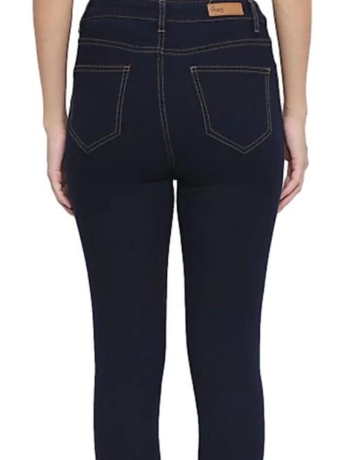 black cotton blend jeans - 18050573 - Very Small Image - 1