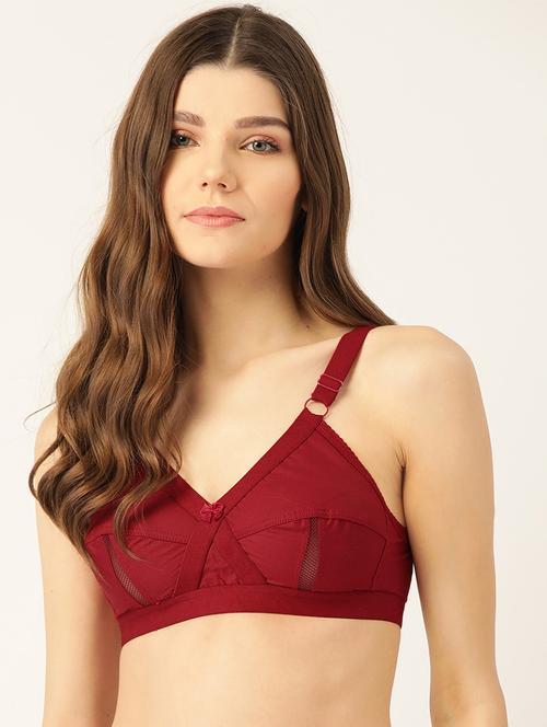 red solid t-shirt bra - 18050854 - Very Small Image - 1