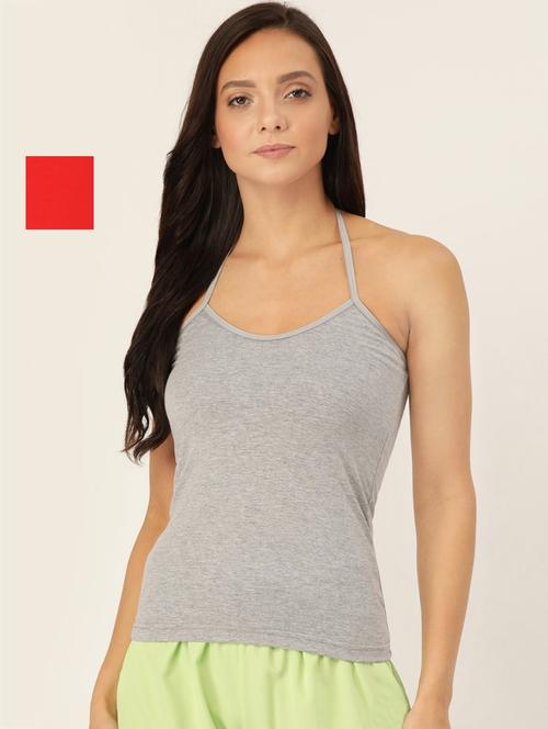 set of 2 solid camisole - 18050901 - Very Small Image - 1