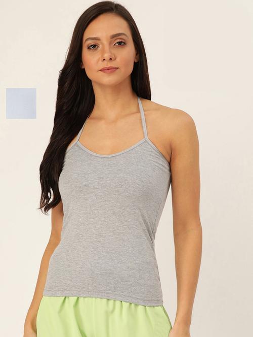 set of 2 solid camisole - 18050940 - Very Small Image - 1