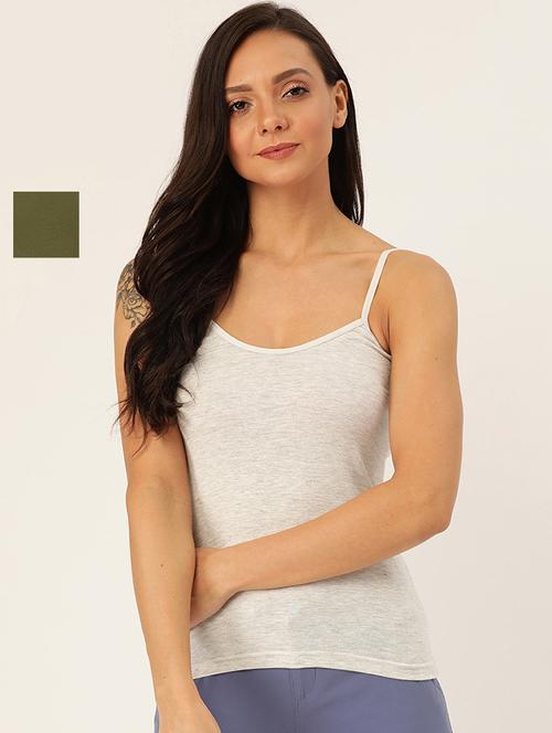 set of 2 solid camisole - 18050947 - Very Small Image - 1