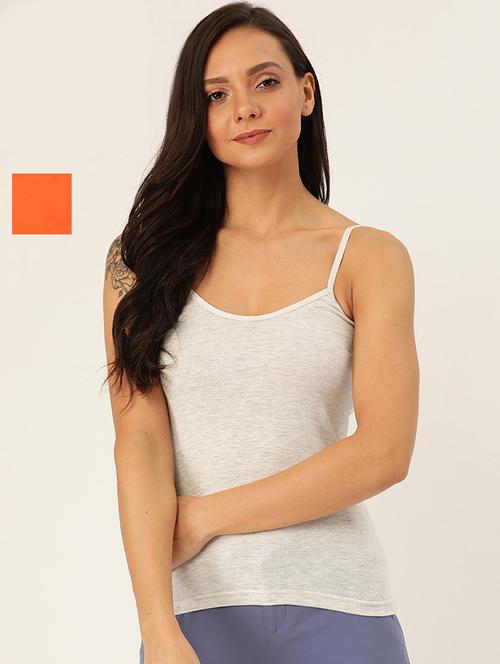 set of 2 solid camisole - 18050951 - Very Small Image - 1