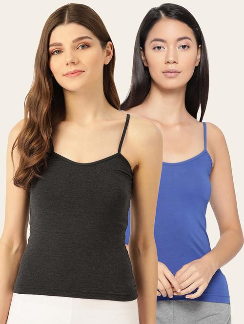 set of 2 solid camisole - 18050998 - Very Small Image - 1