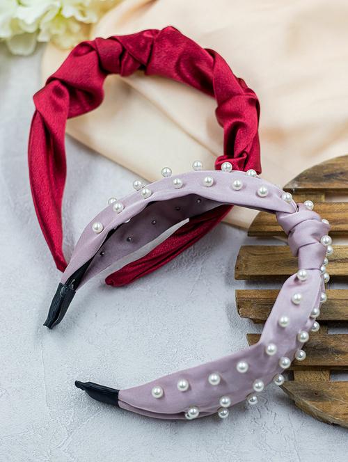 head bands combo hair accessories for women - 18051226 - Very Small Image - 1