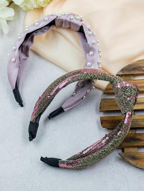 head bands combo hair accessories for women - 18051241 - Very Small Image - 1
