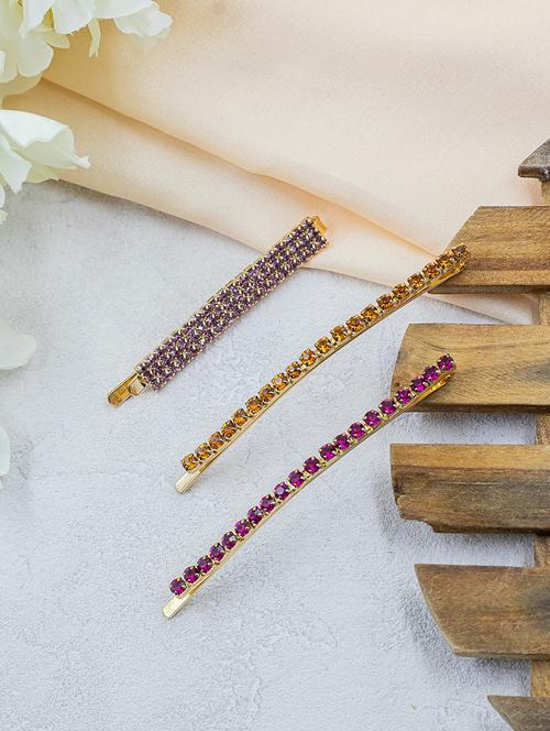 hair pins combo hair accessories for women - 18051246 - Very Small Image - 1