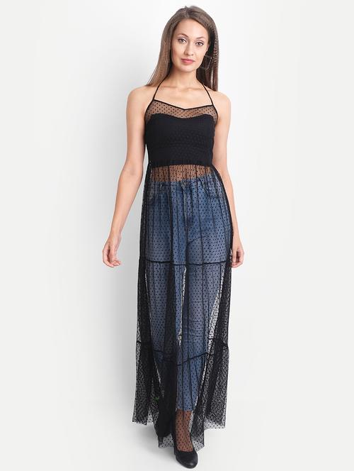 cami neck solid maxi tunic - 18051338 - Very Small Image - 1