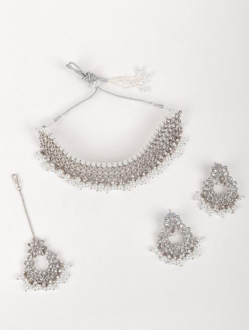 silver metal jewellery - 18051489 - Very Small Image - 1