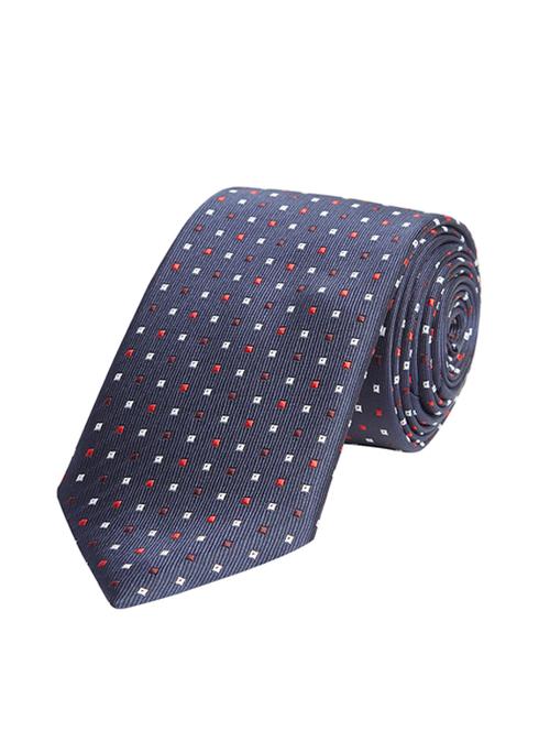 blue silk blend tie - 18052915 - Very Small Image - 1