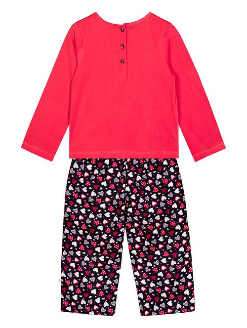 red printed pyjama set - 18052933 - Very Small Image - 1