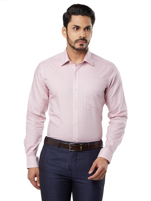 pink printed formal shirt - 18053461 - Very Small Image - 1