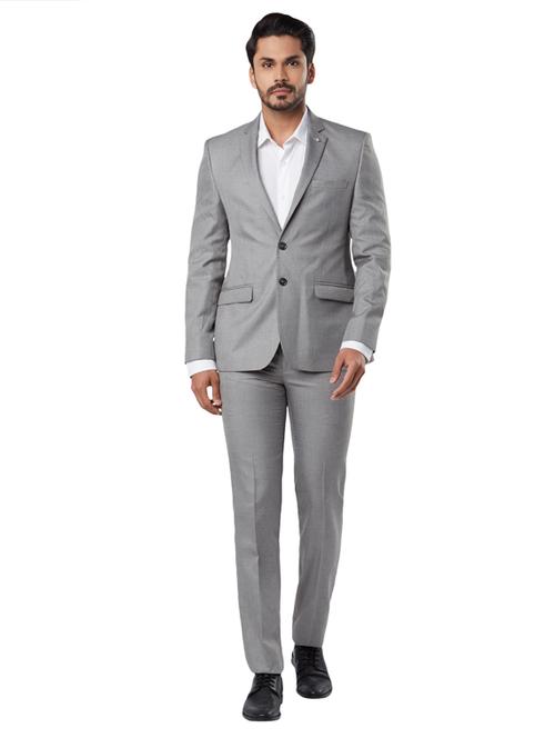 solid two piece suit - 18053631 - Very Small Image - 1
