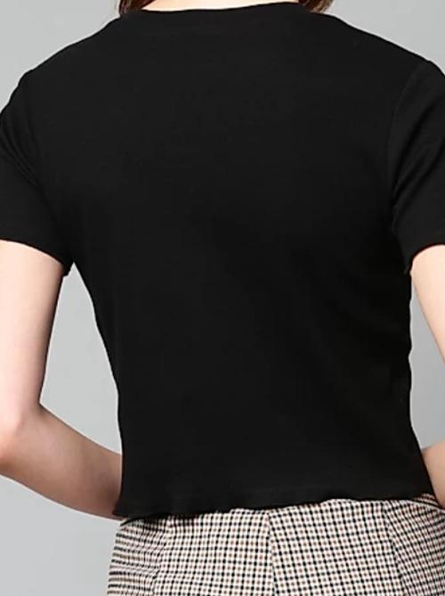 black hosery top - 18053729 - Very Small Image - 1