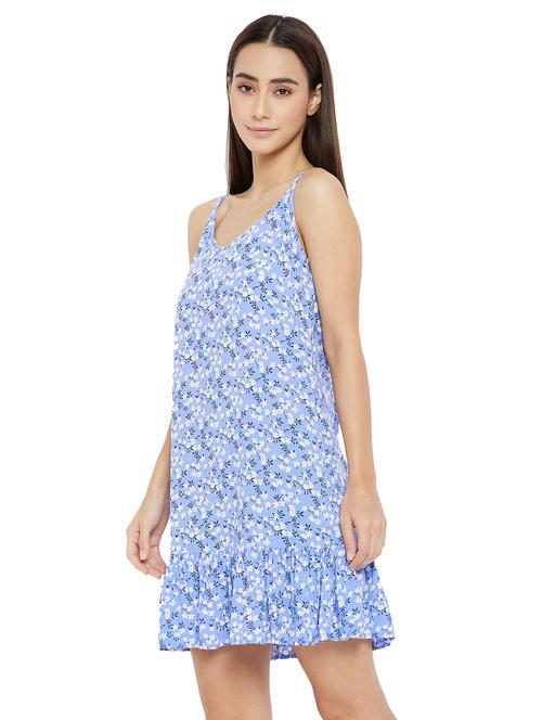 cami neck floral babydoll - 18053789 - Very Small Image - 1