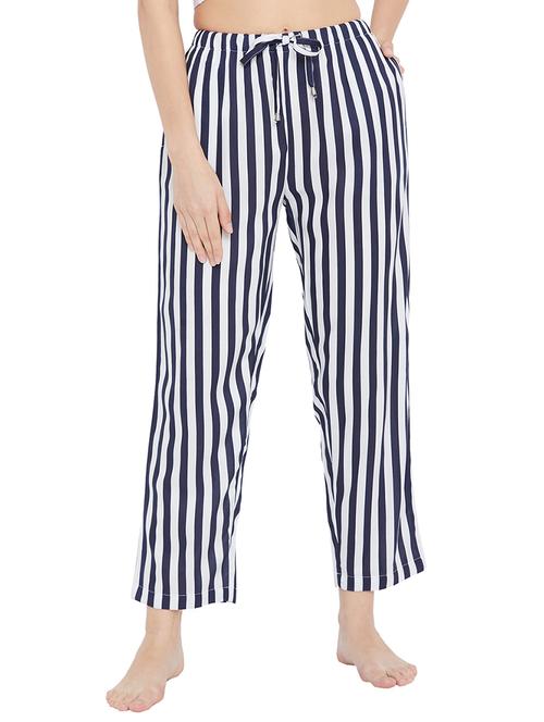 drawstring striped pajama - 18054036 - Very Small Image - 1