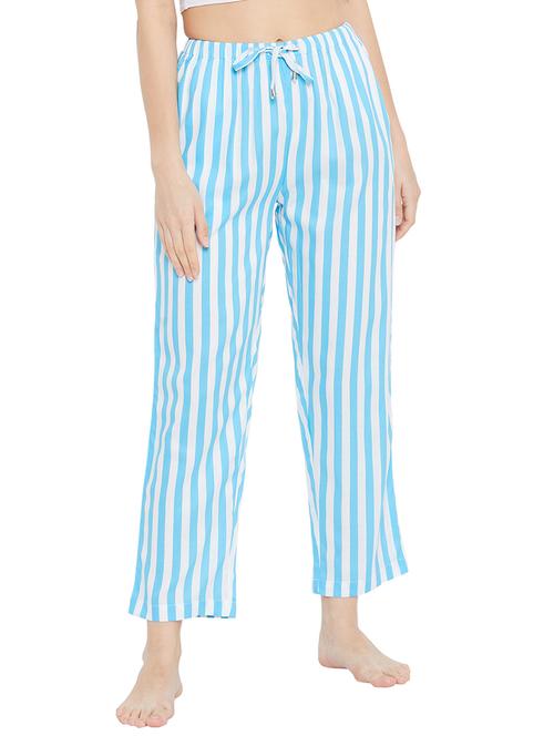 drawstring striped pajama - 18054038 - Very Small Image - 1