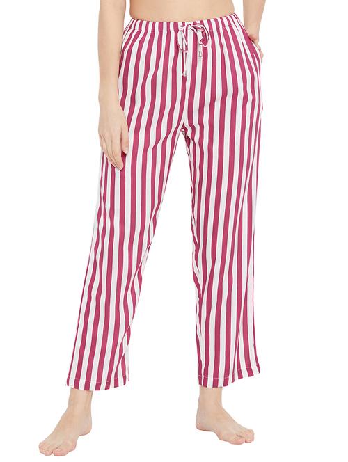 drawstring striped pajama - 18054039 - Very Small Image - 1