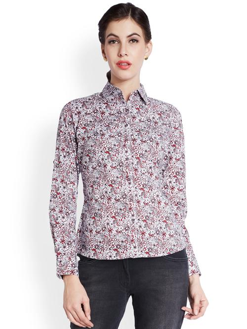 red cotton regular top - 18054424 - Very Small Image - 1