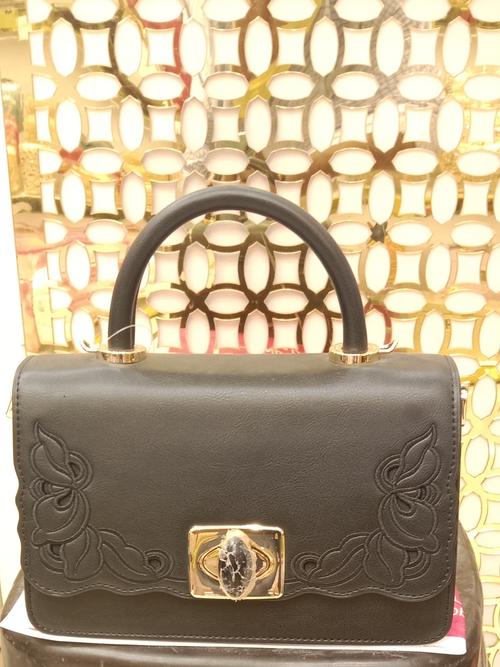 ladies handbag pu leatherette z black - 18054471 - Very Small Image - 1