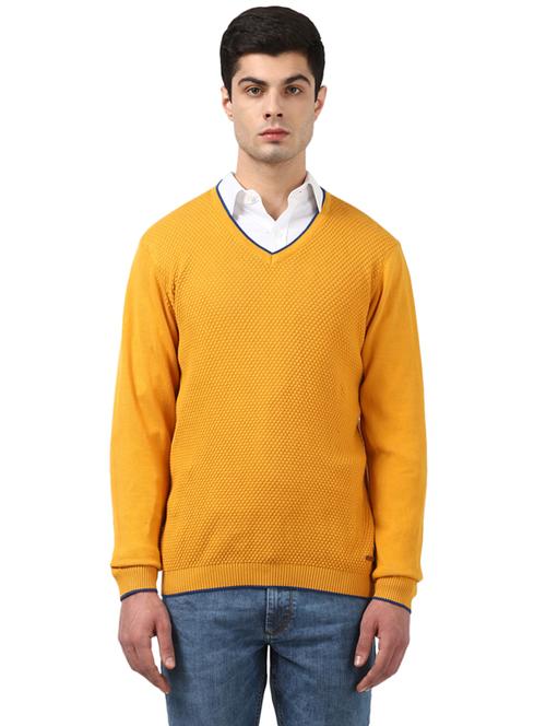 yellow cotton pullover - 18054524 - Very Small Image - 1