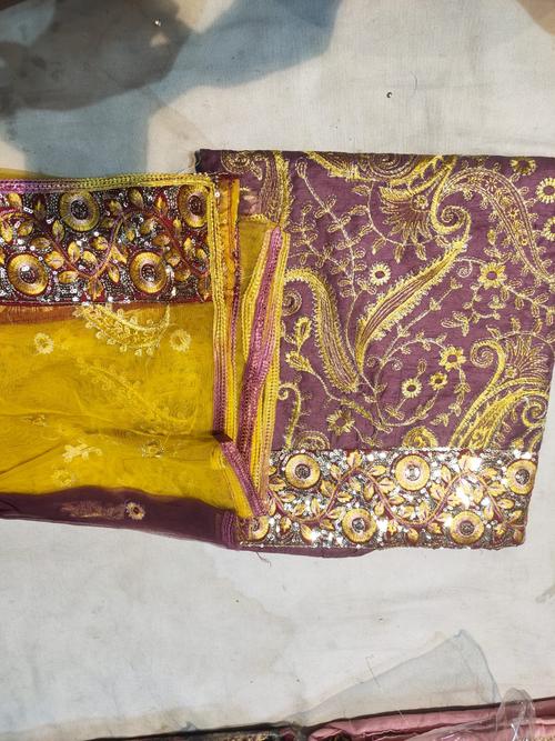 georgette suit full kadai and dupatta - 18054625 - Very Small Image - 1