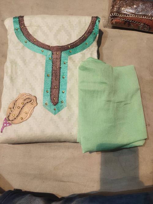 cotton suit with dupatta - 18054632 - Very Small Image - 1