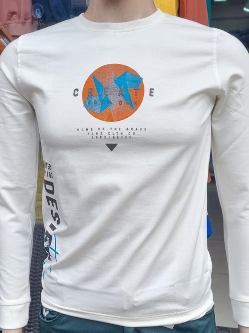 cotton pirint t shirt - 18054818 - Very Small Image - 1