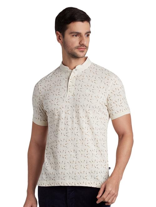 off white printed polo t-shirt - 18055026 - Very Small Image - 1