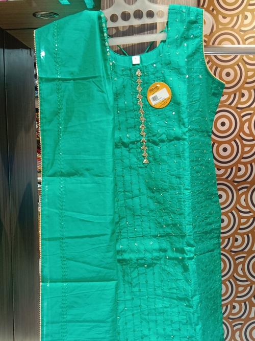 ladies kurti with plazo and dupatta - 18056568 - Very Small Image - 1