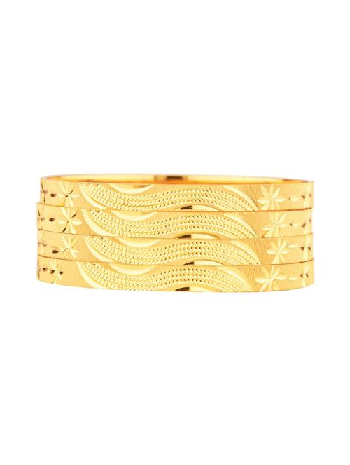 antique engraved bangle set, (4 pcs) size-2.4 - 18056869 - Very Small Image - 1