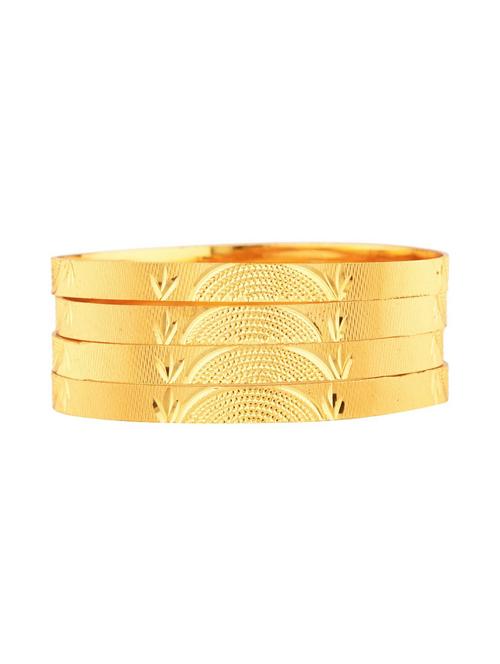antique engraved bangle set, (4 pcs) size-2.4 - 18056872 - Very Small Image - 1