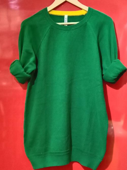men's sweaters green colour - 18057099 - Very Small Image - 1