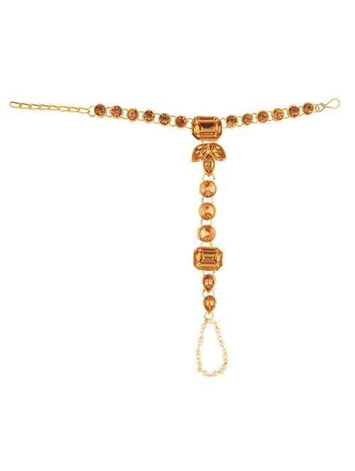 brown metal beaded bracelet - 18057113 - Very Small Image - 1