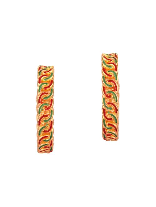 fashion half hoop bali dangle earrings set, - 18057142 - Very Small Image - 1